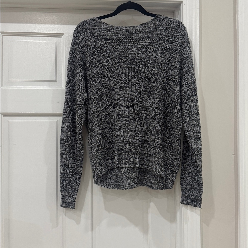 Vero Moda back Lace Up Women's Gray Sweater